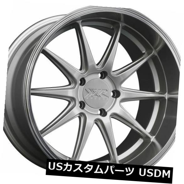 ホイール 4本セット XXR 527D 18x9 5x114.3 +20シルバー/ MLリム（4）新品セット XXR 527D 18x9 の通販は