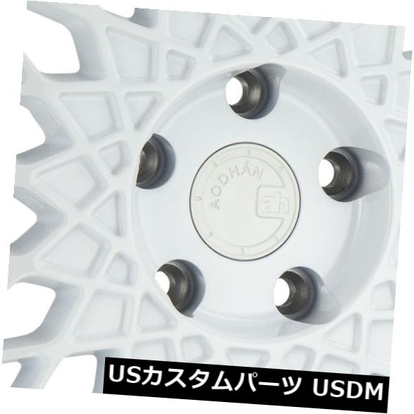 ホイール 4本セット 18x9.5 AodHan AH05 5x100 +35ホワイトホイール（4個セット）  18x9.5 AodHan の通販は 165,660円