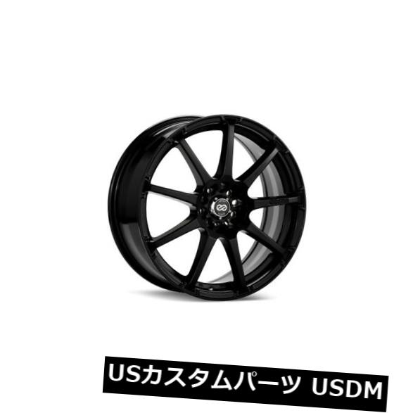 ホイール 4本セット 17x7 / 8 Enkei EDR9 5x100 / 114.3 +45ブラックホイール（4個セット）  17x7/の通販は