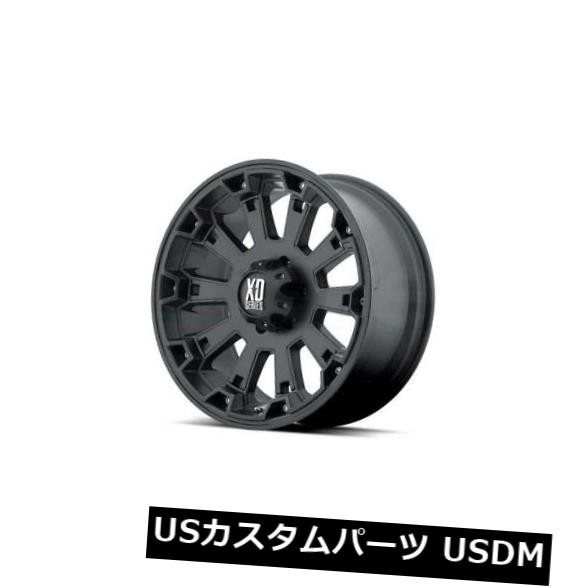 ホイール 4本セット 18x9 XDシリーズBY KMCリムMISFIT 8x180 ET0マットブラックリム（4個セット）  18x9 Xの通販は