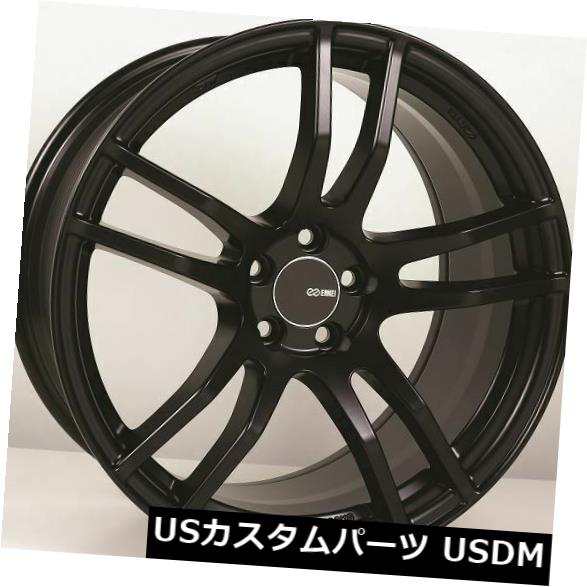 ホイール 4本セット 18x8.5 / 9.5 Enkei TX5 5x100 +45ブラックホイール（4個セット）  18x8.5/9.5の通販は