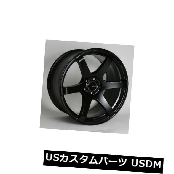 ホイール 4本セット 18x9.5 Enkei T6S 5x100 +45ブラックホイール（4個セット）  18x9.5 Enkei T6Sの通販は