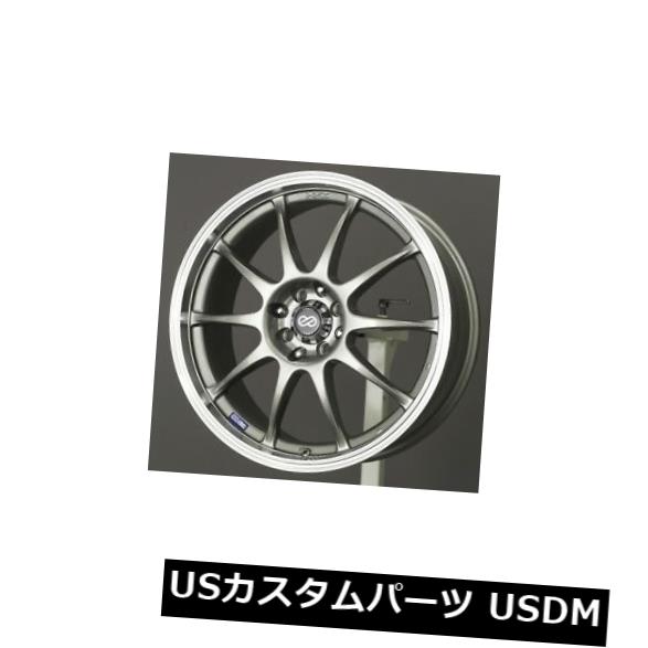ホイール 4本セット 18x7.5 Enkei J10 4X100 / 108 +42シルバーホイール（4個セット）  18x7.5 Enkの通販は