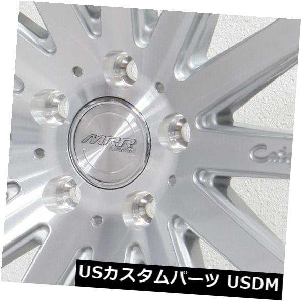 ホイール 4本セット 19x8.5シルバーホイールMRR HR9 5x108 35（4個セット）  19x8.5 Silver Wheelsの通販は