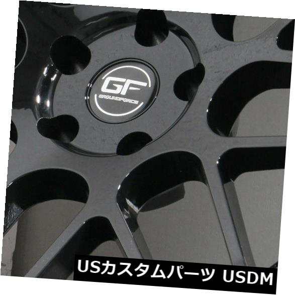 ホイール 4本セット 19x9.5ブラックホイールMRR GF7 5x120 40（4個セット）  19x9.5 Black Wheels の通販は 234,300円