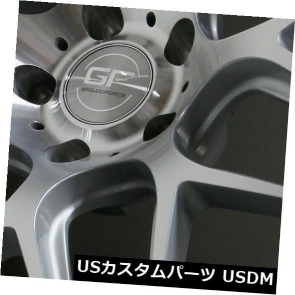 ホイール 4本セット 19x9.5シルバーホイールMRR GF9 5x120 20（4個セット）  19x9.5 Silver Wheelsの通販は