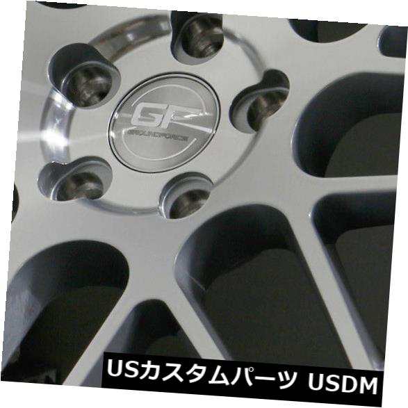 ホイール 4本セット 19x8.5シルバーホイールMRR GF7 5x120 12（4個セット）  19x8.5 Silver Wheelsの通販は