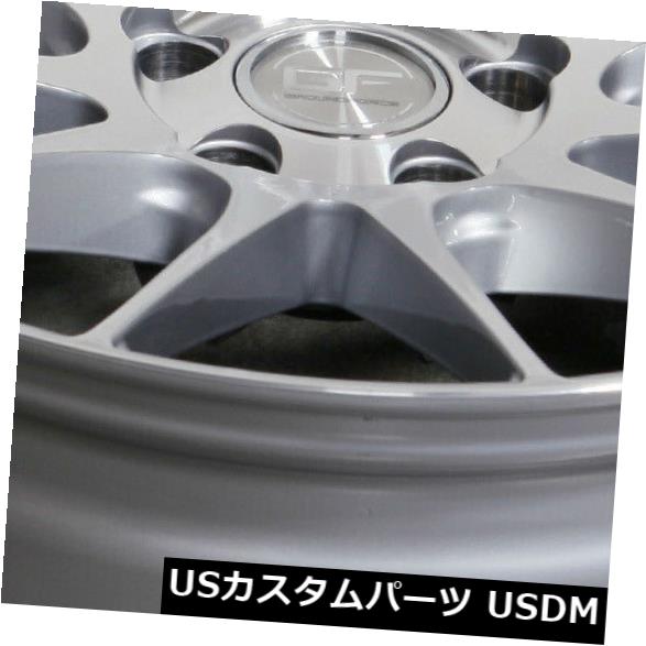 ホイール 4本セット 20x9シルバーホイールMRR GF6 5x108 40（4個セット） 20x9 Silver Wheels MRRの通販は