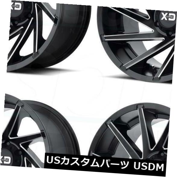 ホイール 4本セット 20x9ブラックミルドホイールXD XD834 Cyclone 6x135 18（4個セット） 20x9 Blackの通販は