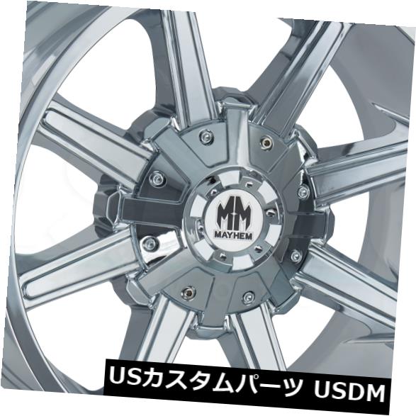 ホイール 4本セット 20x9クロムホイールメイヘムアーセナル5x5.5 / 5x150 18（4個セット）  20x9 Chrome Whの通販は