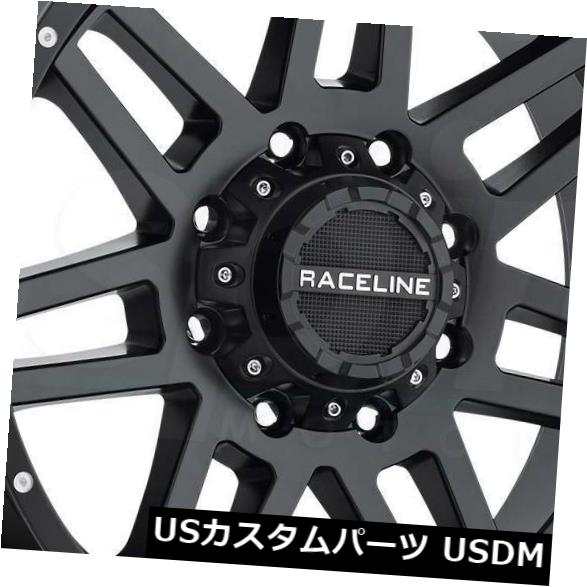 ホイール 4本セット 20x12ブラックホイールRaceline 931Bインジェクター8x180 -44（4個セット）  20x12 Blの通販は