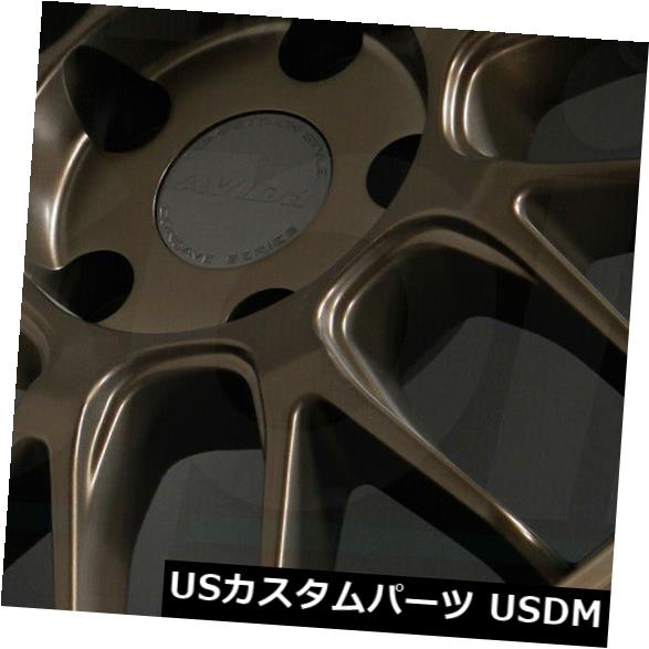 ホイール 4本セット 18x8.5ブロンズホイールAVID1 AV34 5x114.3 35（4個セット）  18x8.5 Bronze Wの通販はホイール
