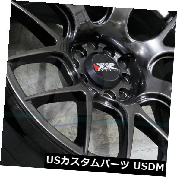 ホイール 4本セット 17x7クロムブラックホイールXXR 530 4x100 / 4x114.3 35（4個セット）  17x7 Chroの通販は