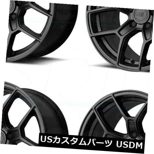 ホイール 4本セット 18x9.5サテンブラックホイールMotegi MR133 5x112 35（4個セット）  18x9.5 Satinの通販は