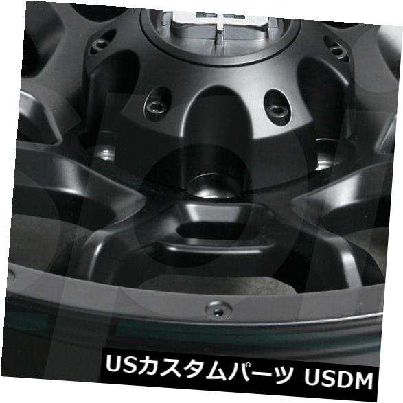 ホイール 4本セット 20x10サテンブラックホイールVision 415 Bomb 8x170 -25（4個セット）  20x10 Satの通販は