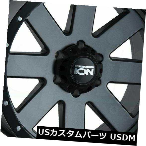 ホイール 4本セット 20x10マットガンメタルホイールイオン134 5x150 -19（4個セット）  20x10 Matte Gunmeの通販は