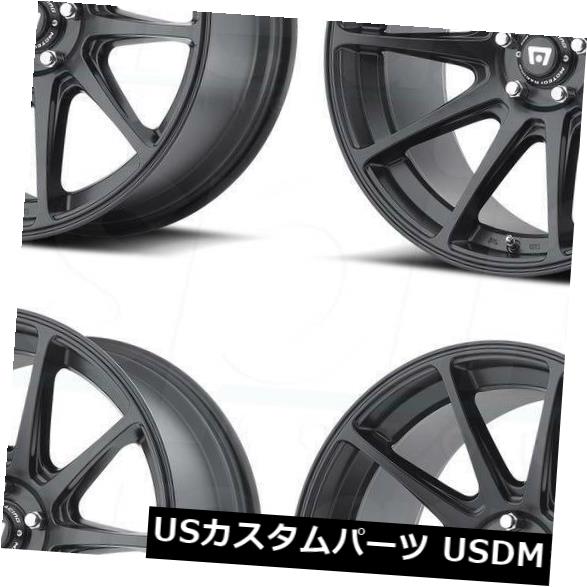 ホイール 4本セット 18x8サテンブラックホイールMotegi MR127 5x112 38（4個セット） 18x8 Satin Blaの通販は