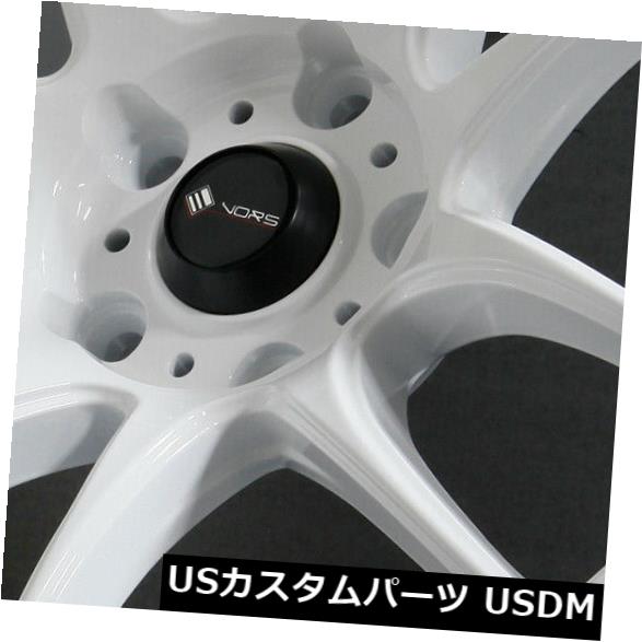 ホイール 4本セット 17x8 White Wheels Vors TR4 5x110 35（4個セット） 17x8 White Wheeの通販は