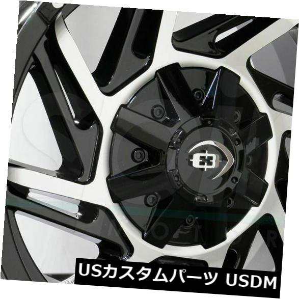 ホイール 4本セット 17x9ブラックマシニングホイールビジョン422プラウラー5x5.5 / 5x139.7 -12（4個セット）  17の通販は