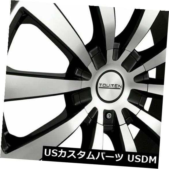 ホイール 4本セット 16x7ブラックマシニングホイールTouren TR3 5x110 / 5x115 42（4個セット）  16x7 Bの通販は 285,120円