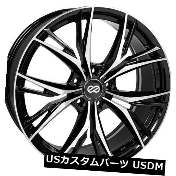 ホイール 4本セット 17x7.5ブラックマシニングホイールEnkei Onx 5x100 45（4個セット）  17x7.5 Black の通販は