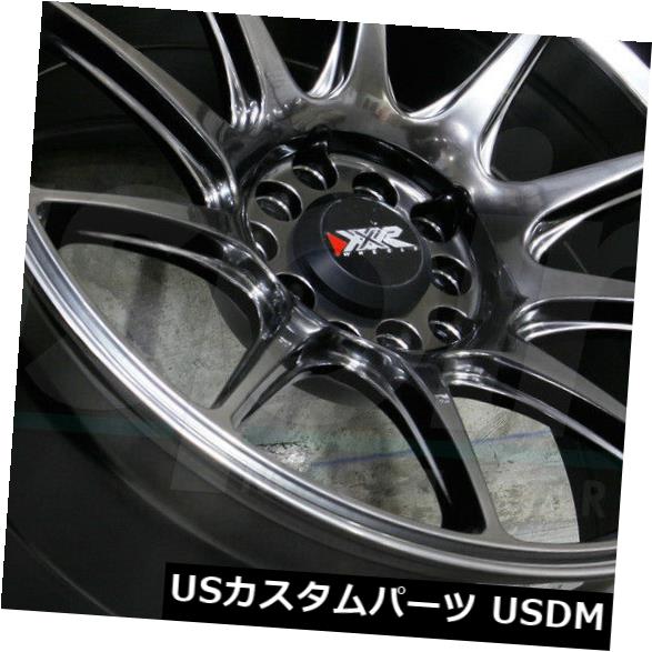 ホイール 4本セット 18x9.75クロムブラックホイールXXR 527 5x100 / 5x114.3 35（4個セット） 18x9.7の通販は