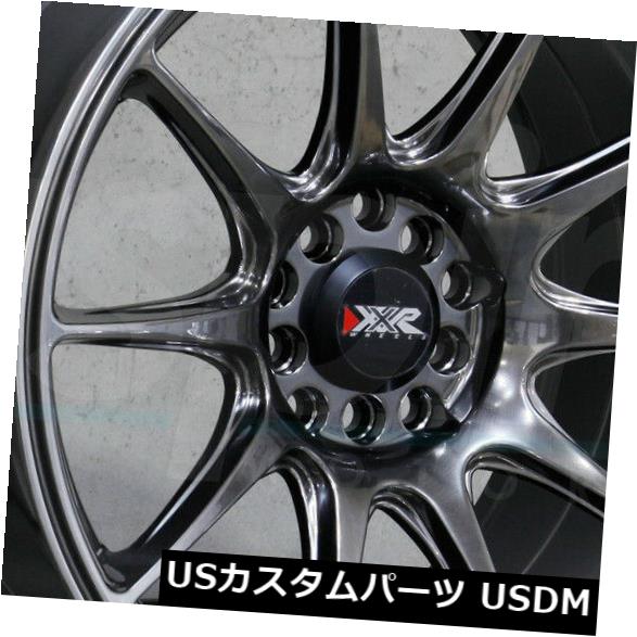 ホイール 4本セット 18x9.75クロムブラックホイールXXR 527 5x100 / 5x114.3 35（4個セット） 18x9.7の通販は