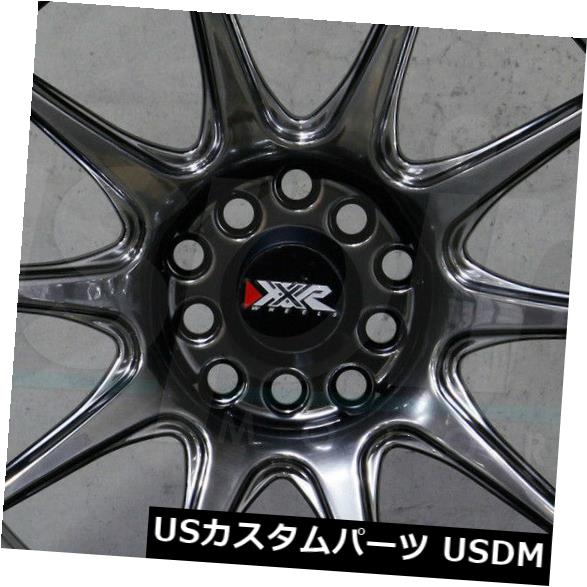 ホイール 4本セット 18x9.75クロムブラックホイールXXR 527 5x100 / 5x114.3 35（4個セット） 18x9.7の通販は