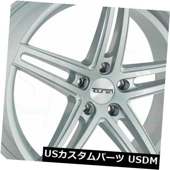 ホイール 4本セット 20x8.5グロスシルバーミルドホイールトゥーレンTR73 5x114.3 35（4個セット）  20x8.5 Gloの通販は