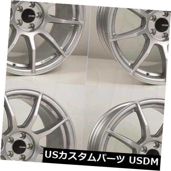 ホイール 4本セット 18x8シルバーペイントホイールEnkei TS9 5x114.3 50（4個セット）  18x8 Silver Paの通販は