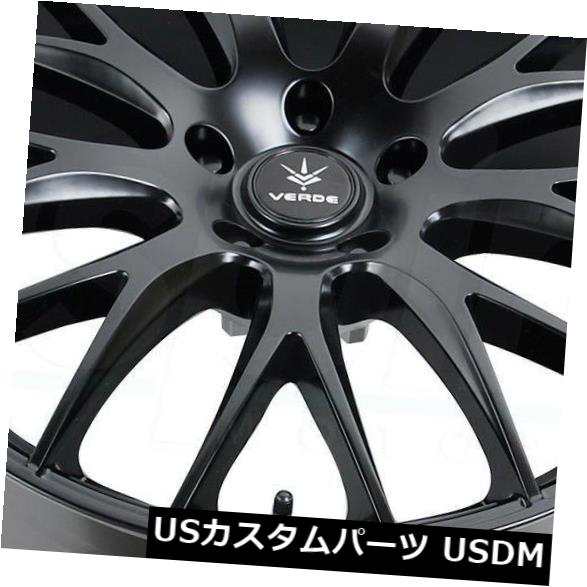 ホイール 4本セット 17x7.5サテンブラックホイールVerde V27 Saga 5x120 40（4個セット）  17x7.5 Satの通販は