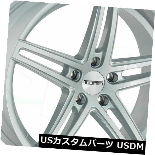 ホイール 4本セット 20x8.5グロスシルバーミルドホイールトゥーレンTR73 5x112 30（4個セット）  20x8.5 Glossの通販は