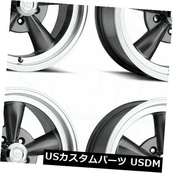 ホイール 4本セット 17x9 Gunmetal Wheels Vision 141 Legend 5 5x114.3 0（4個セット）  の通販は