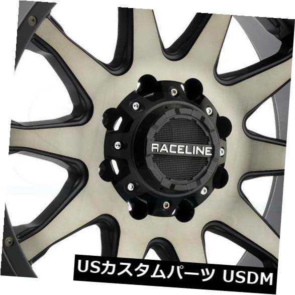 ホイール 4本セット 17x8ダークティントホイールRaceline 930DM Shift 5x114.3 / 5x120 35（4個セッの通販は