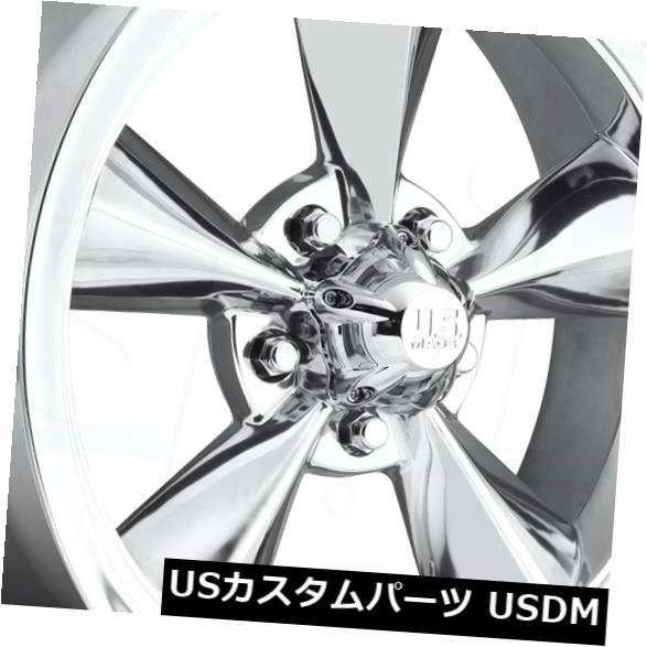 ホイール 4本セット 17x8ポリッシュドホイールUS Mags Standard U108 5x4.5 1（4個セット）  17x8 Poの通販は