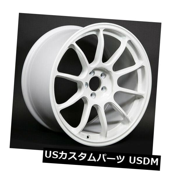 ホイール 4本セット 17x9ホワイトホイールRota Ss10 R 5x114.3 25（4個セット）  17x9 White Wheelの通販は