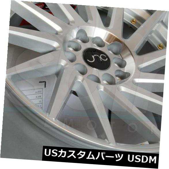 ホイール 4本セット 19x9.5シルバーマシンの顔。 ホイールJNC 051 JNC051 5x100 / 5x114.3 30（4個セッの通販は