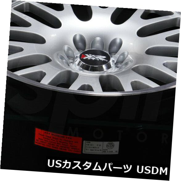 ホイール 4本セット 16x8 Hyper Silver ML Wheels XXR 531 4x100 / 4x114.3 0（4個セットの通販は