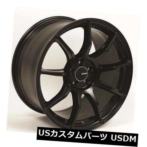 ホイール 4本セット 18x8ブラックペイントホイールEnkei TS9 5x108 45（4個セット）  18x8 Black Paintの通販は