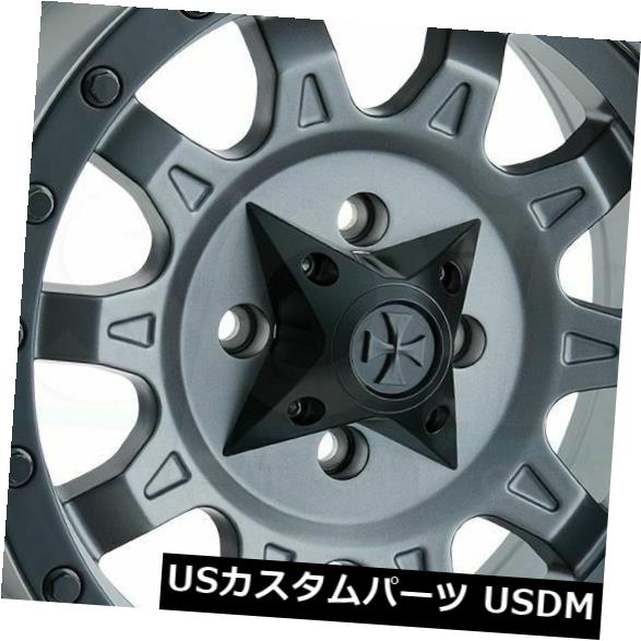 ホイール 4本セット 17x8.5マットガンメタルホイールダーティライフロードキル6x5.5 / 6x139.7 -6（4個セット）  17の通販は
