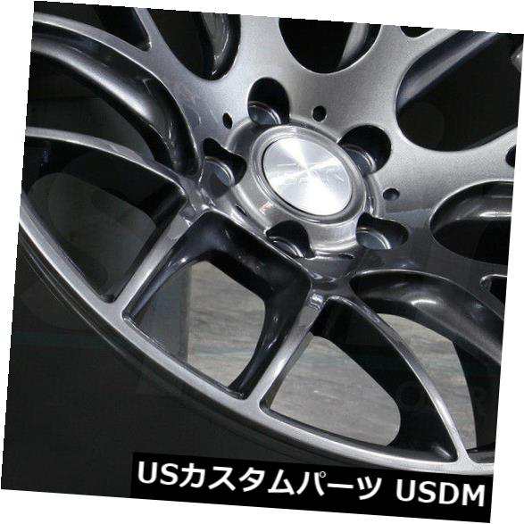 ホイール 4本セット 19x8.5ガンメタルホイールESR SR12 5x114.3 30（4個セット）  19x8.5 Gun Metalの通販は