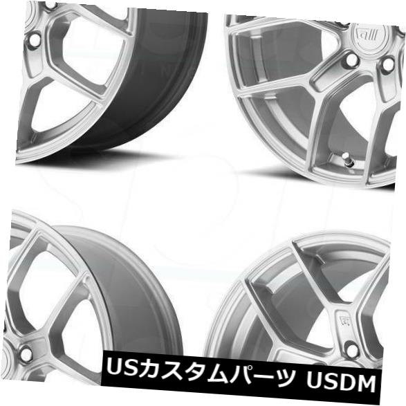 ホイール 4本セット 17x8.5 Hyper Silver Wheels Motegi MR133 5x112 45（4個セット）  17の通販は 177,540円