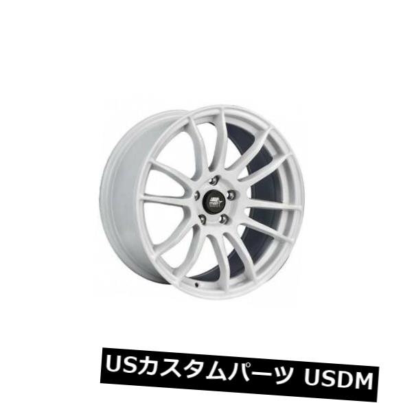 ホイール 4本セット 18x8.5ホワイトホイールMST MT33 5x114.3 32（4個セット） 18x8.5 White Wheeの通販は