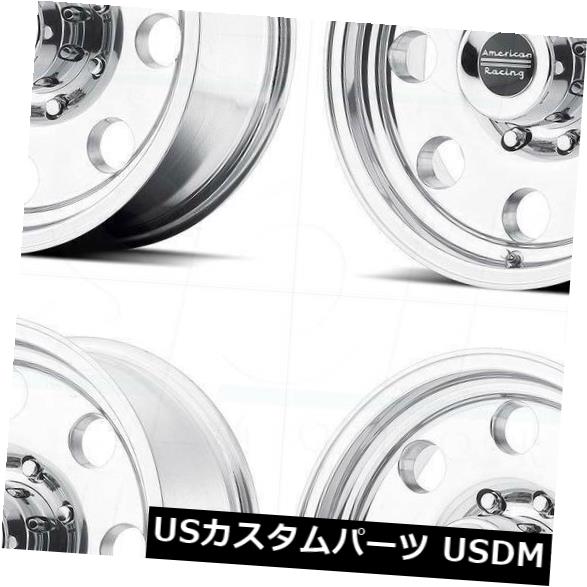 ホイール 4本セット 15x8ポリッシュホイールアメリカンレーシングAR172バハ6x5.5 / 6x139.7 -19（4個セット）  1の通販は 161,040円