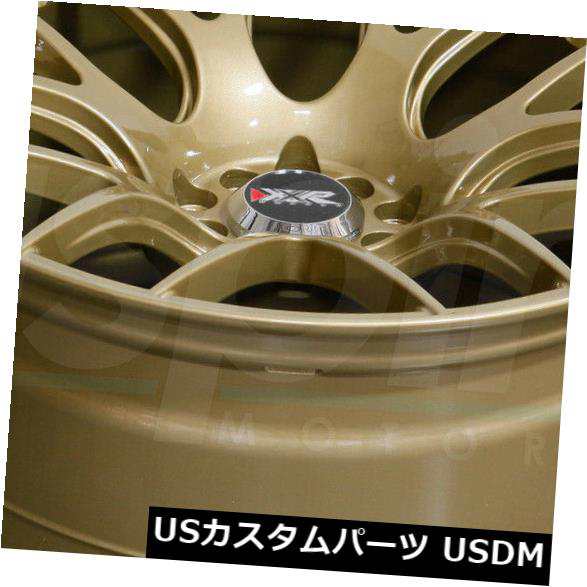 ホイール 4本セット 4-新しい15インチXXR 530ホイール15x8 4x100 / 4x114.3 20ゴールドリム 4-New 1の通販はau  PAY マーケット - USパーツ取り扱い専門 USDM | au PAY マーケット－通販サイト