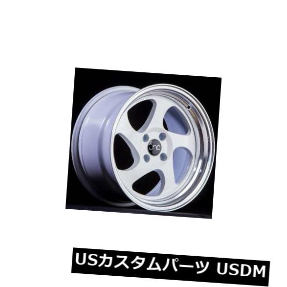 ホイール 4本セット 4-新しい15インチJNC 034 JNC034ホイール15x8.25 4x100 20ホワイトマシンリップリム  4の通販は 282,480円