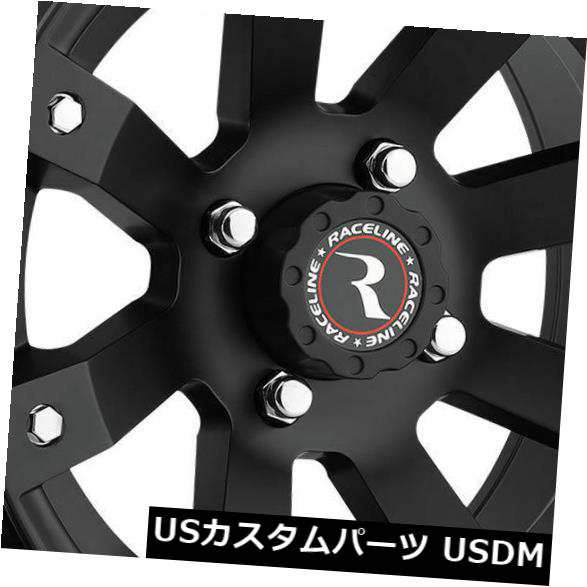 ホイール 4本セット 4-新しい14 "Raceline A79スコーピオンホイール14x7 4x110 10ブラックリム  4-New 1の通販は