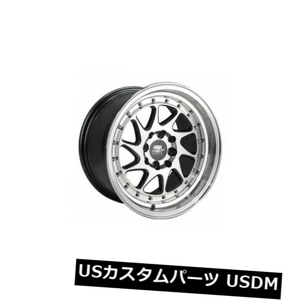 ホイール 4本セット 4-新しい15インチMST MT28ホイール15x8 4x100 / 4x114.3 20 Gunmetal w / ｜au  PAY マーケット