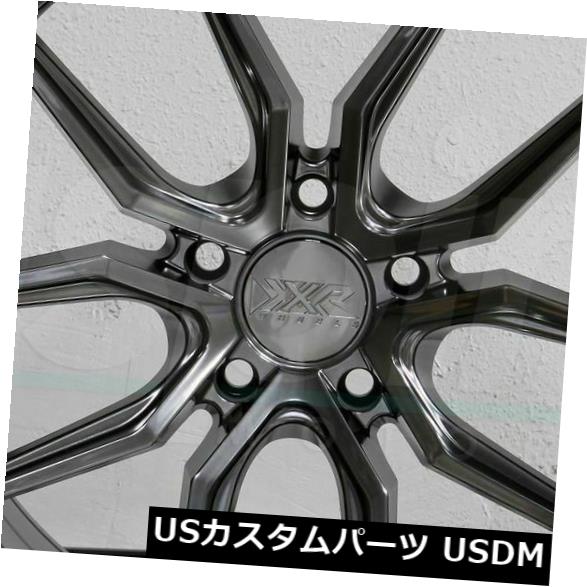 ホイール 4本セット 4-新しい19インチXXR 559ホイール19x10 5x114.3 40クロムブラックリム  4-New 19" Xの通販は