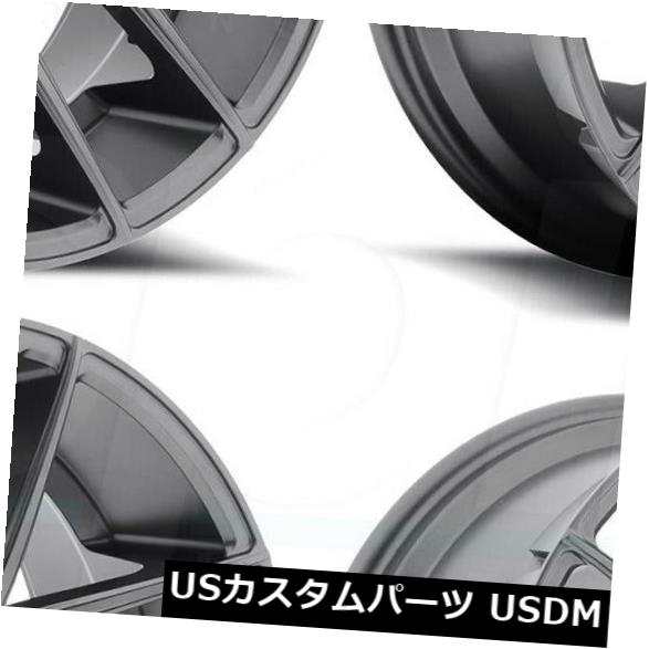 ホイール 4本セット 4-新しい17 "Niche Targa M129ホイール17x8 5x114.3 40 GunMetalリム  4-の通販は